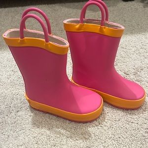 Tucker and Tate Toddler girls rain boots size 5